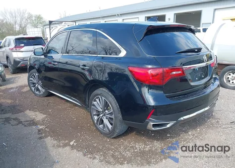 2019 Acura Mdx Tech Pkg из США, поврежденный, VIN 5J8YD4H55KL028765